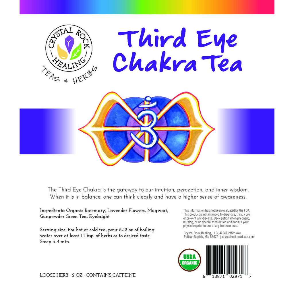 Third Eye Chakra Tea | Organic | 2 Oz | Root + Mei