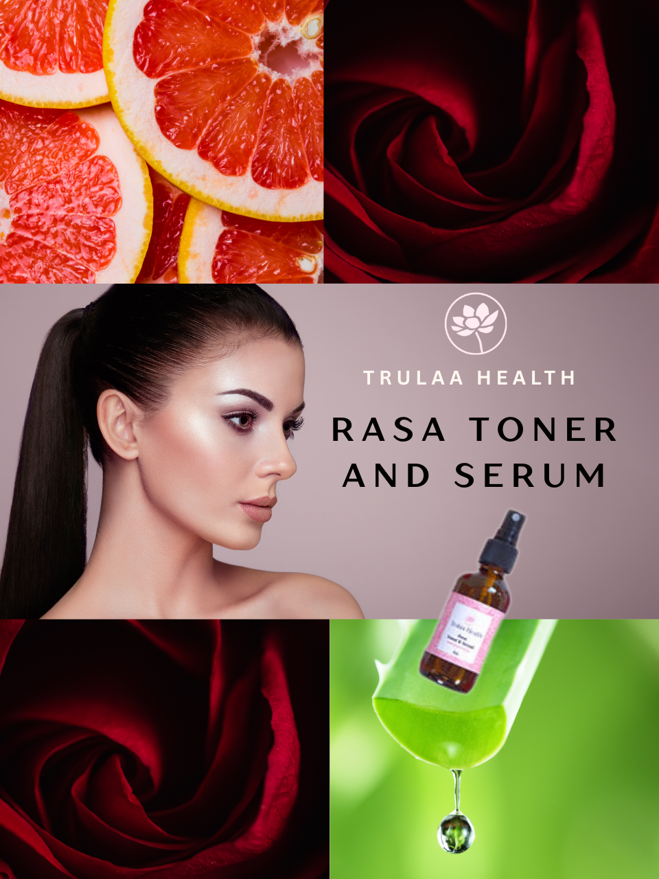 RASA Toner + Serum | Deep Hydration | Trulaa Health at Root + Mei