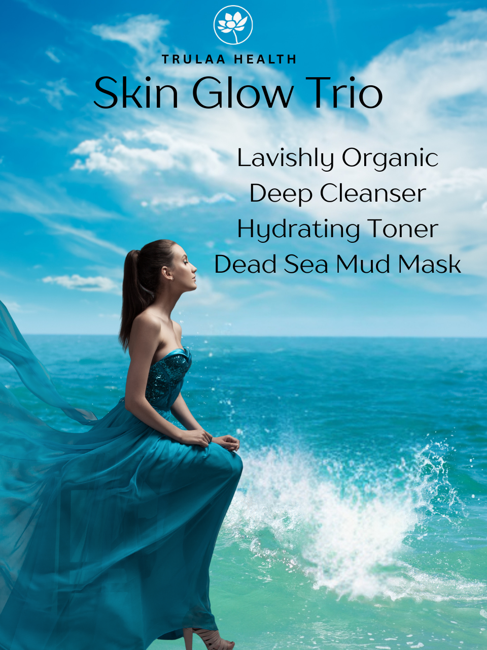 Trulaa Health | Trulaa Spa Skin Care Glow Trio | Root + Mei