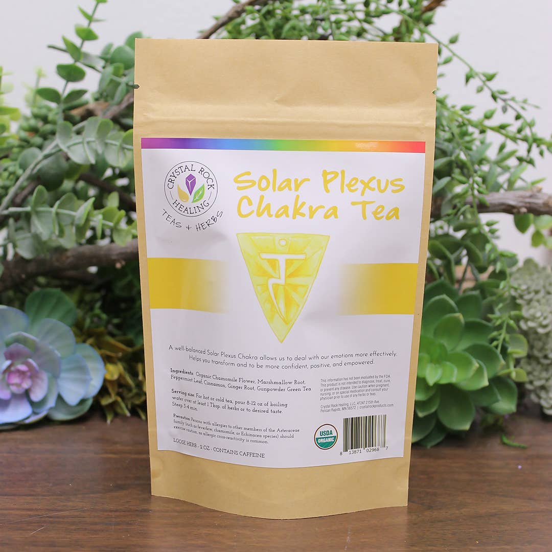 Solar Plexus Chakra Tea | Organic | 2 Oz | Root + Mei
