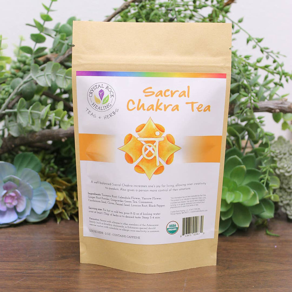 Sacral Chakra Tea| Organic | Whole Body Wellness| Root + Mei