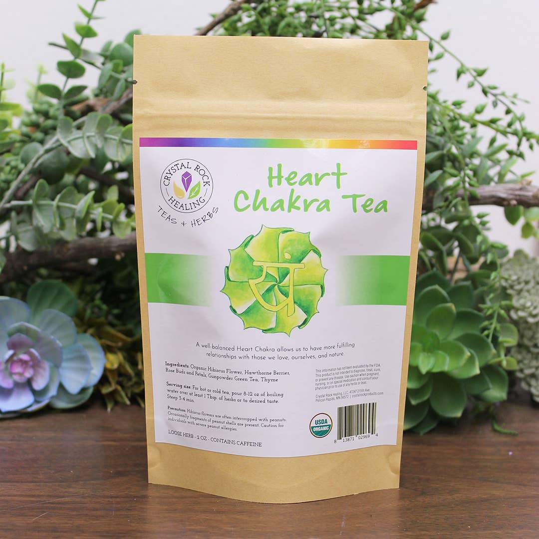 Heart Chakra Tea | Organic | 2 Oz | Root + Mei M