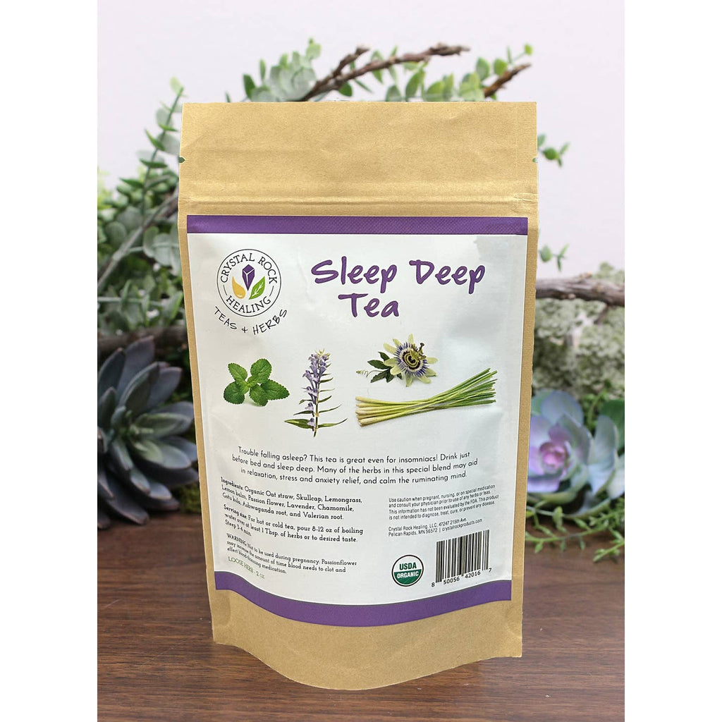 Sleep Deep Tea | Organic | 2 Oz | Root + Mei