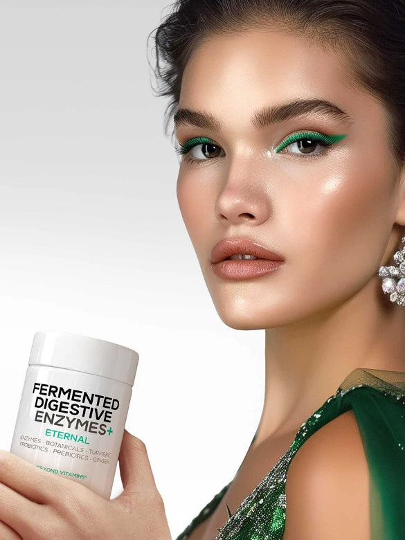 Codeage Fermented Digestive Enzymes | Gut Health + Botanicles| 30 Capsules