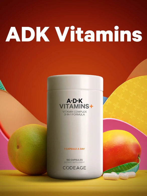 Codeage ADK | Vitamin Fusion | Root + Mei | 6 Month Supply
