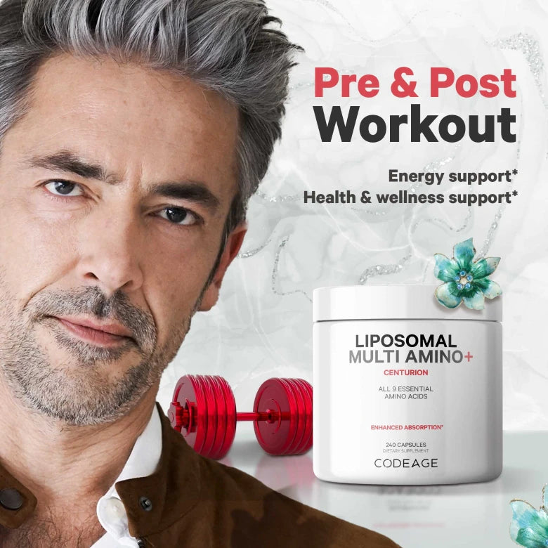 Liposomal |Multi Amino|Complete | Codeage at Root +Mei | 240 capsules