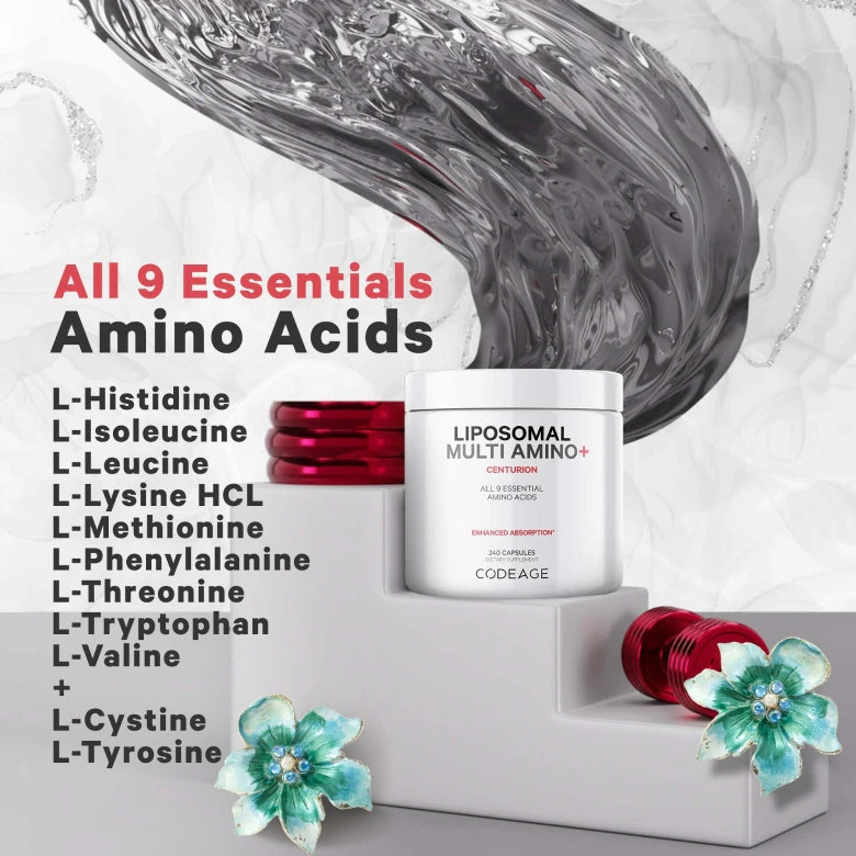 Liposomal |Multi Amino|Complete | Codeage at Root +Mei | 240 capsules