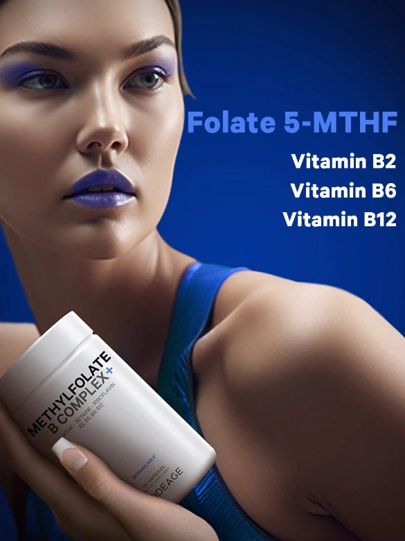 Codeage Advanced Methylfolate B Complex + |Root+Mei  Qty: 120 Capsules