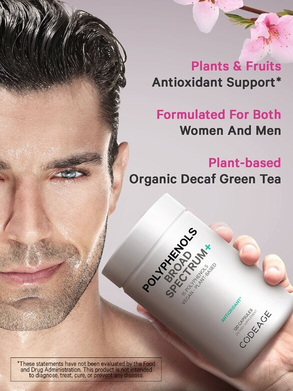 Codeage Polyphenols Broad| Antioxidant | Root + Mei