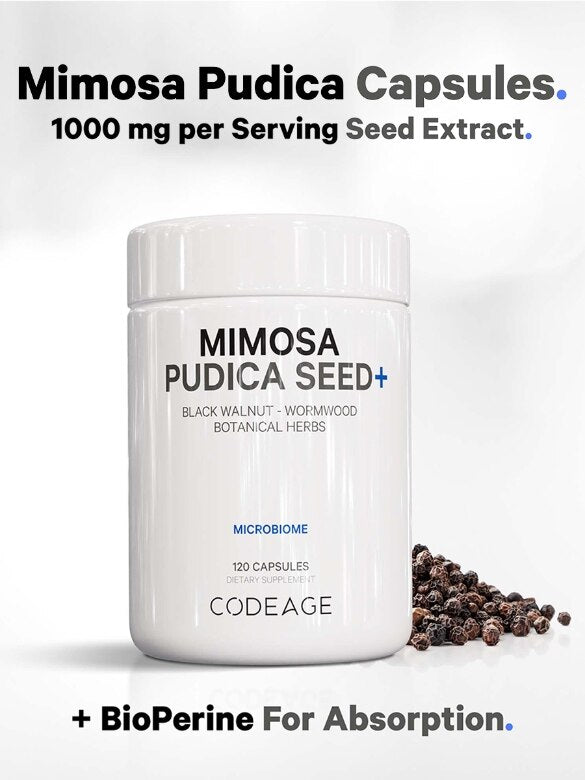 Mimosa Pudica | Super Blend | Codeage at Root + Mei | 120 Caps