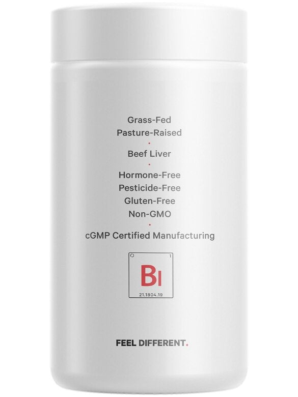 Codeage Grass-Fed Beef Liver Supplement | Super Food| 180 Capsules