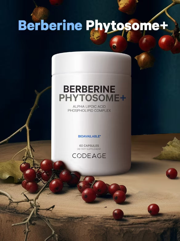 Codeage Berberine Phytosome +| Metabolic+Antioxidant | 2 Month Supply