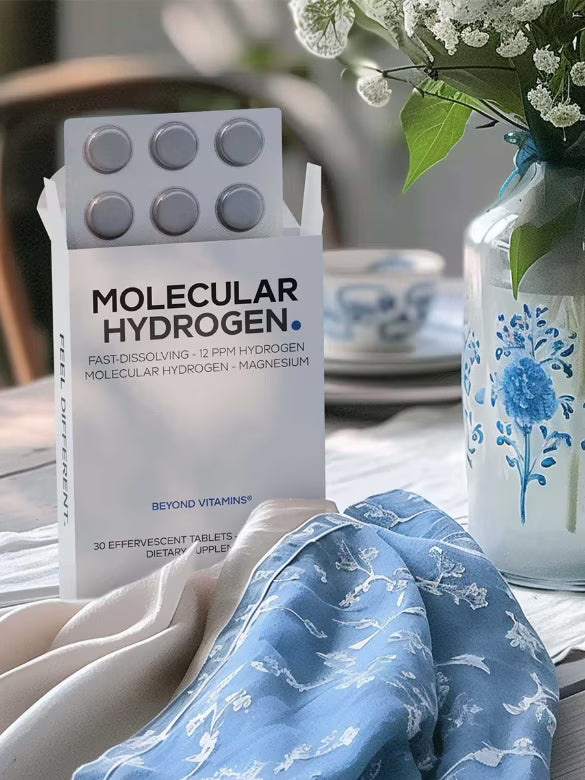 Codeage Molecular Hydrogen + Magnesium | Effervescent Tablets| Root + Mei | 30 Tablets