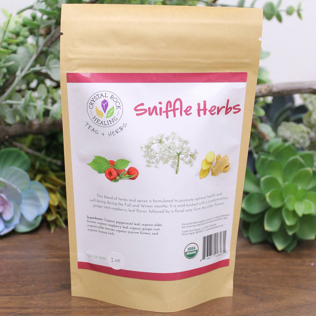 Sniffle Tea | Organic | Wellness | 2 Oz | Root + Mei